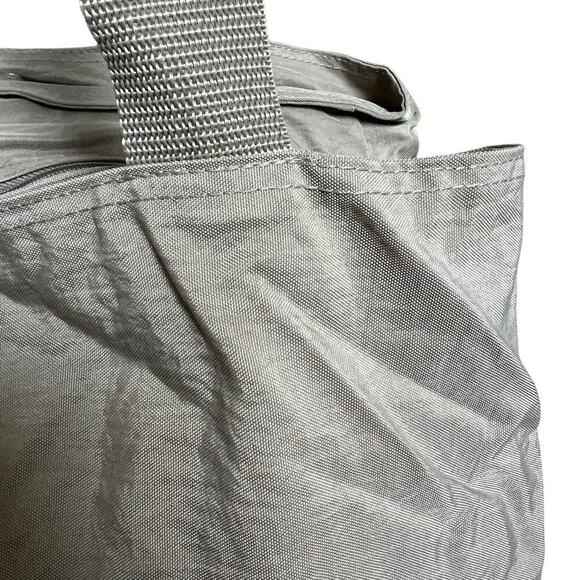 Baggallini Beige Tan Nylon Tote Travel Bag Multi Compartment Medium - Picture 4 of 16